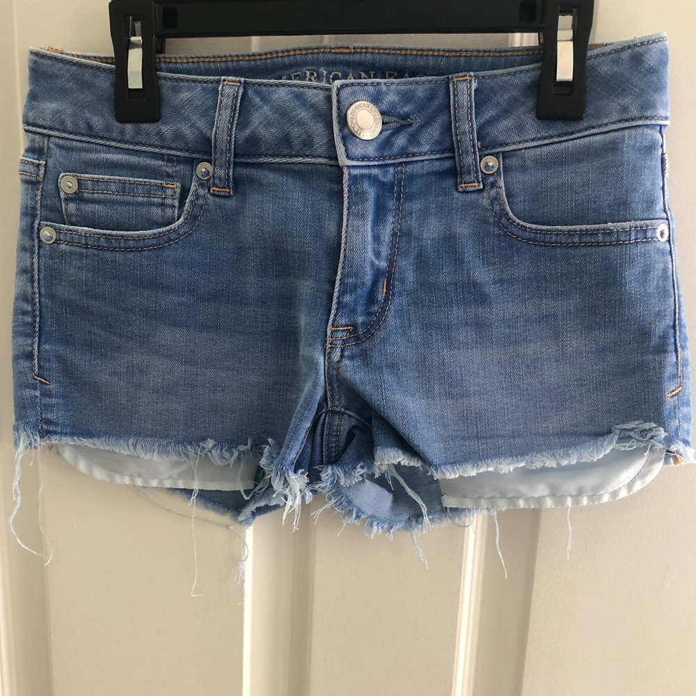 american eagle jean shorts